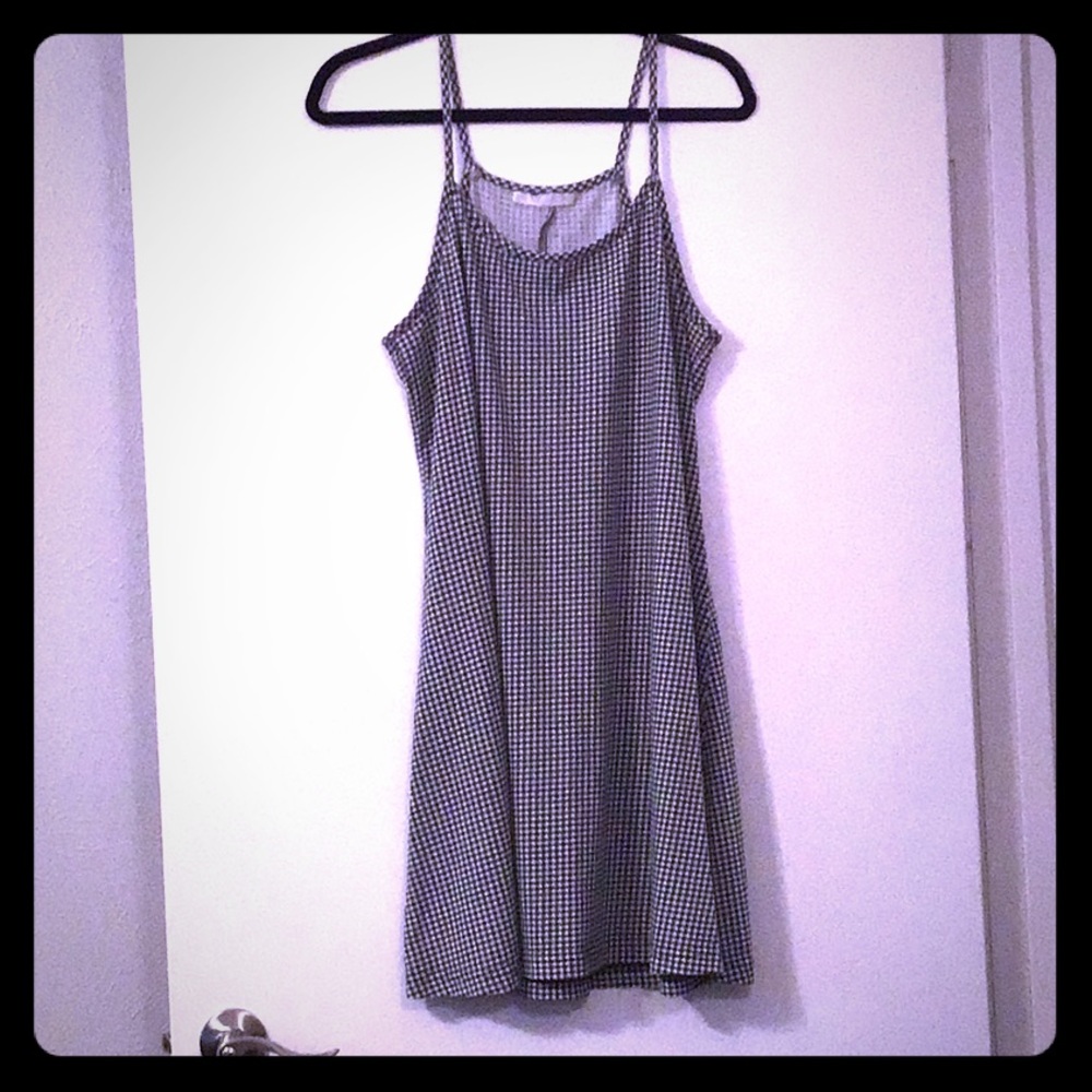 🍒Black & White Dress